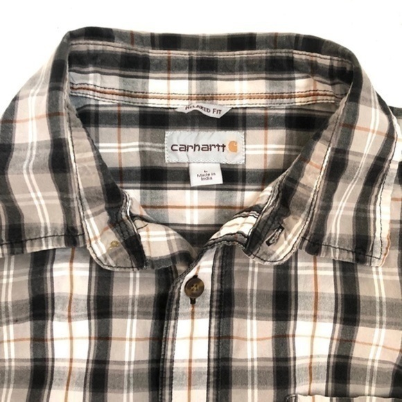 Carhartt Men's Button Down Shirt Size Large - Picture 5 of 5